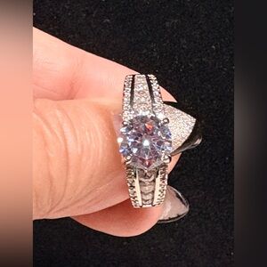 Elegant Silver and Women's Ring